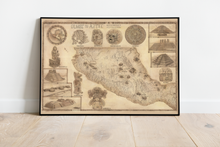 Load image into Gallery viewer, AZTEC MAP - Olmecs to Aztecs, map of western MesoAmerica