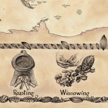 Load image into Gallery viewer, Chocolate growing process part 2 Roasting and Winnowing