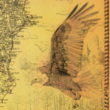 Load image into Gallery viewer, american Eagle of the united states  hand-drawn eagle for the United States of Maps