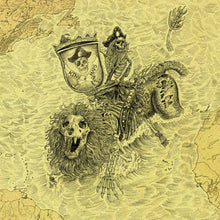 Load image into Gallery viewer, Skeleton Pirate king of the skeleton seas hand drawn by king of maps