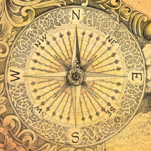 Load image into Gallery viewer, Detailed depiction of Astrolabe as used in the times of Magellan and Elcanos voyage around the planet
