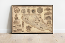 Load image into Gallery viewer, AZTEC MAP - Olmecs to Aztecs, map of western MesoAmerica

