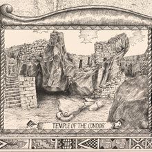 Load image into Gallery viewer, Temple of the condor in fine detail inset to cartographic plan
