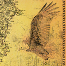 Load image into Gallery viewer, american Eagle of the united states  hand-drawn eagle for the United States of Maps
